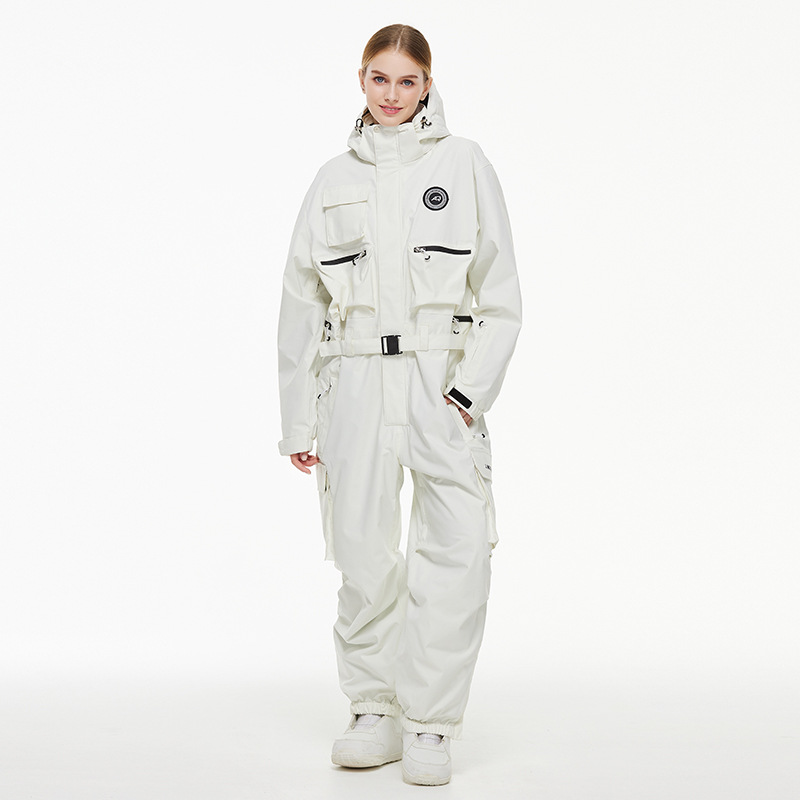 Picture of Men's and Women's Looser 24-25 Snow Season Waterproof Warm Snowboard American-style One-part Ski Suit