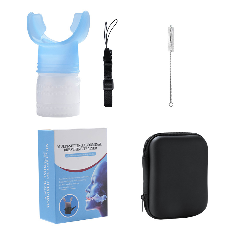 Picture of Cross-border in stock Fitness Trainer Portable Vital Capacity Abdominal Adjustable Resistance Breathing Trainer