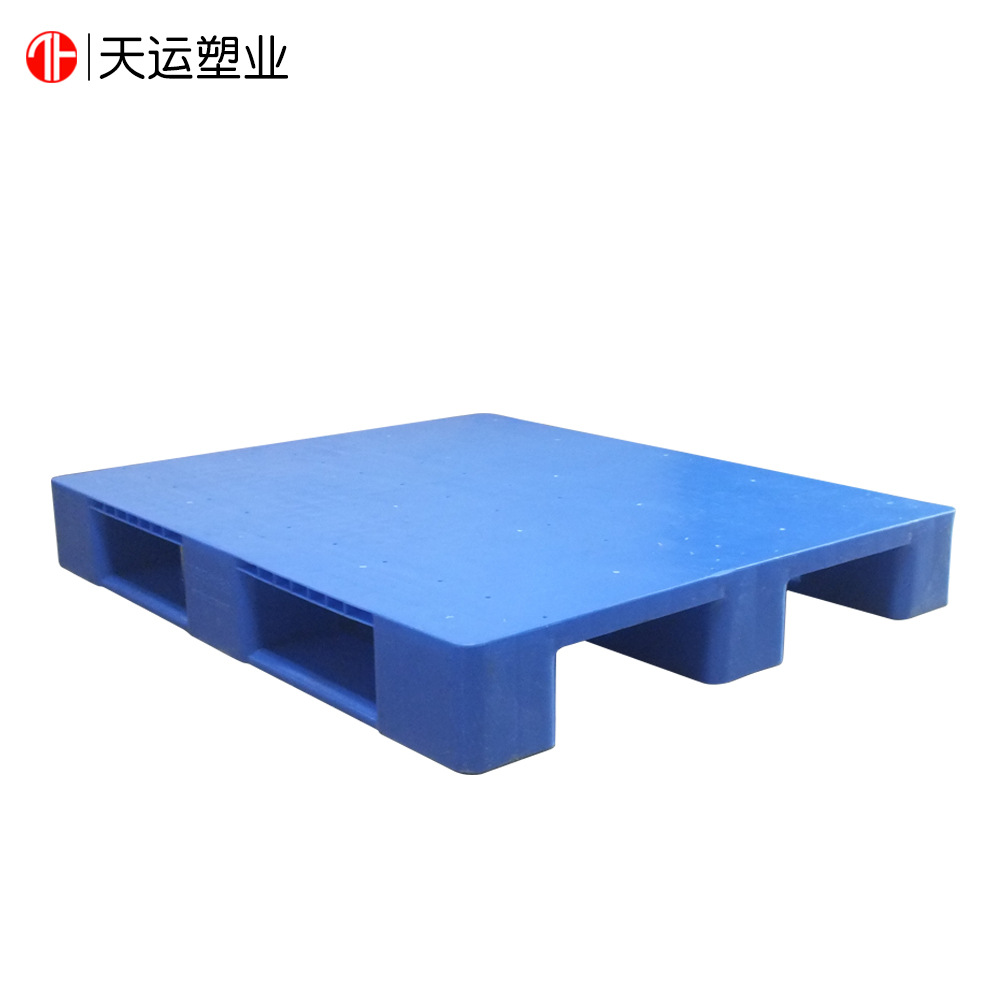 Picture of 1210 single-sided flat Sichuan plastic pallet Welding flat plastic pallet moisture-proof shelf storage smooth ground support