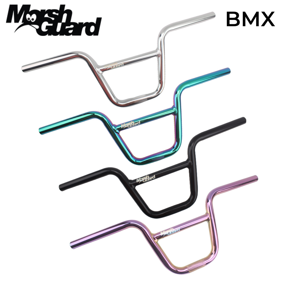 BMX Handlebar Street Car Climbing Folding Car Aluminum Alloy Swallow Handlebar Heightening Handlebar Horizontal 22.2mm Handlebar Faucet