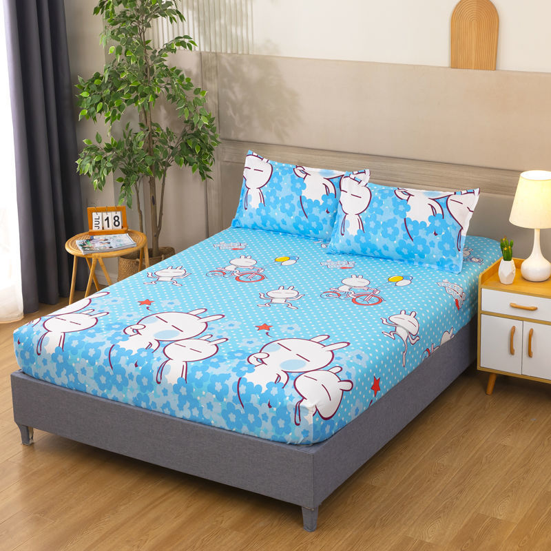 Picture of Printed Fitted Bed Sheets, Simmons Protective Dust Cover, All-Inclusive Elastic Bed Cover, No Pilling, No Shrinkage