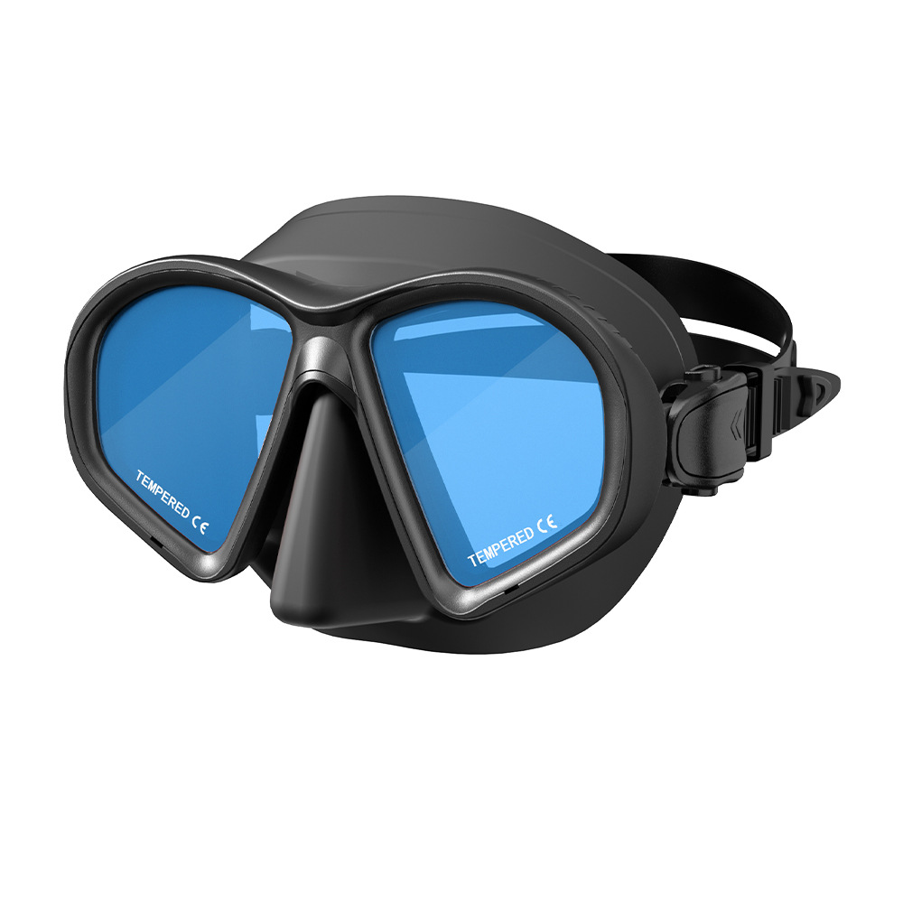 Picture of Free diving glasses myopia lens diving mirror camera bracket silicone snorkeling mirror snorkeling equipment