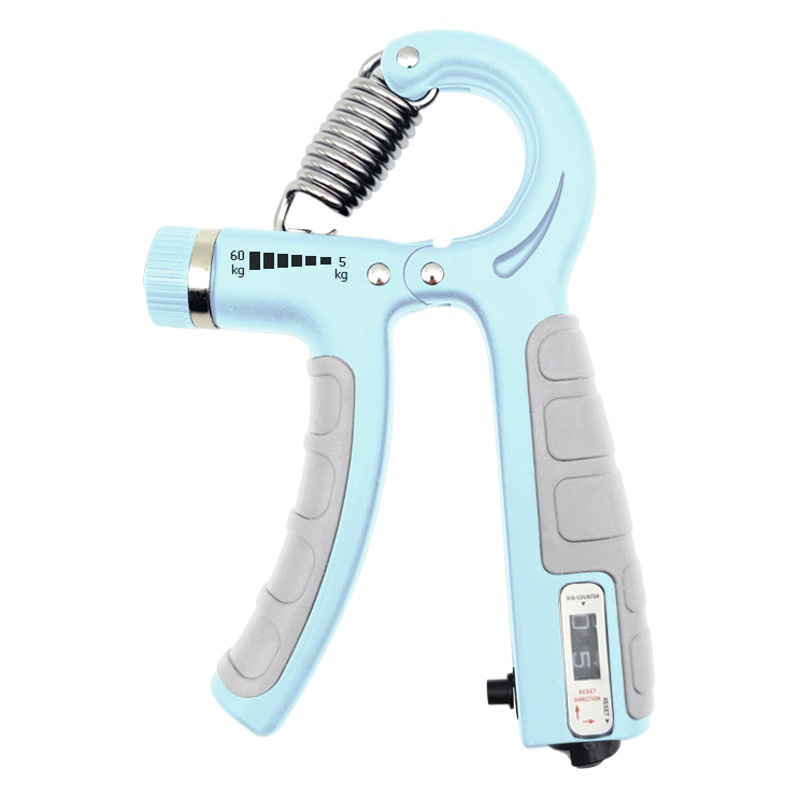 Counting Grip fitness exercise finger arm strength muscle wrist strength rehabilitation training tension device finger grip