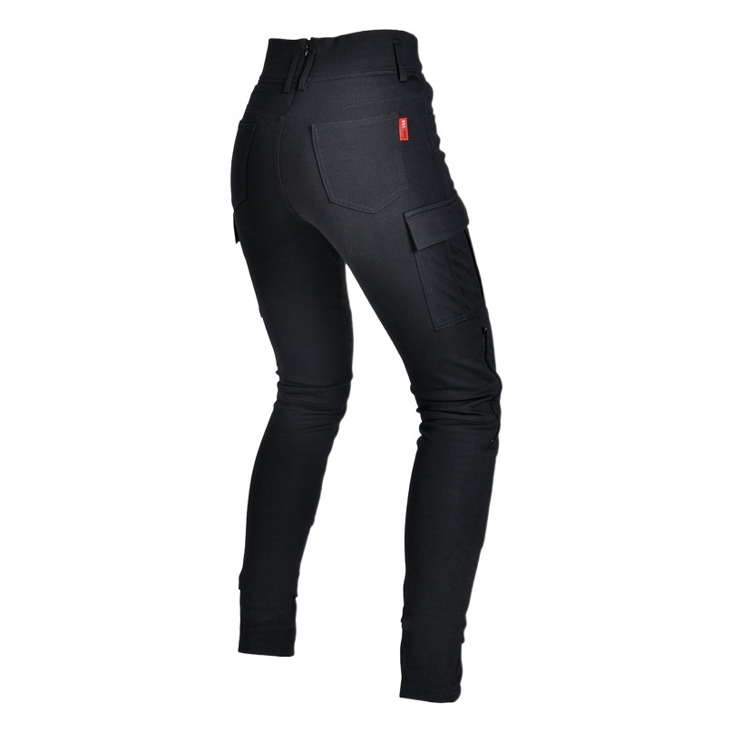 VOLERO motorcycle riding pants female knight multi-bag casual retro anti-drop anti-tear wear biker pants