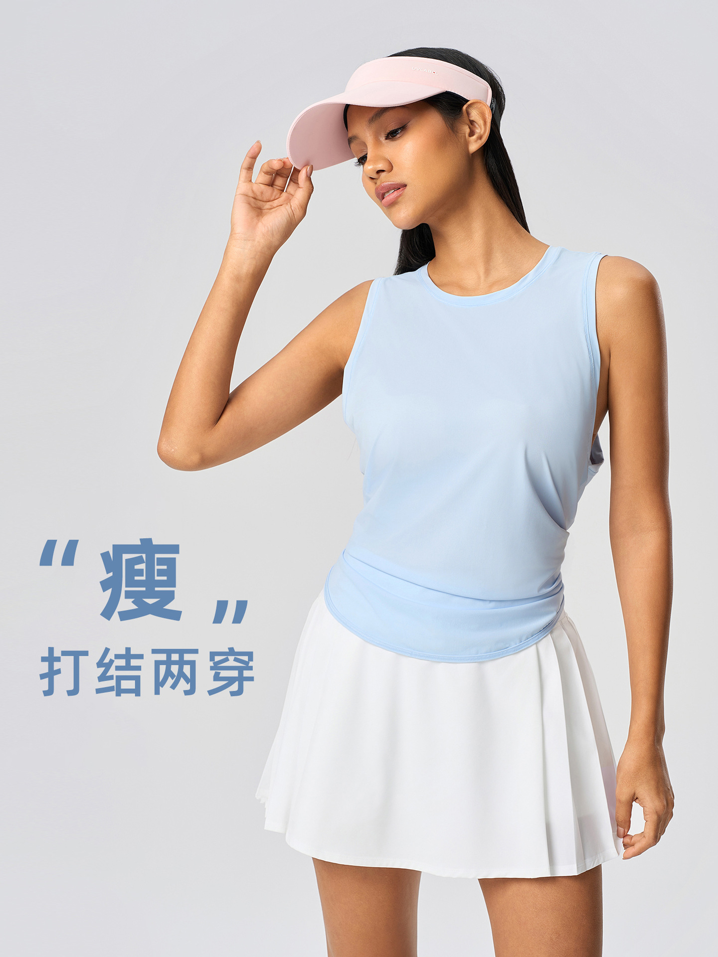 Picture of New Quick-drying Vest Women's Fitness Yoga Sleeveless Blouse Running Breathable Loose Sports T-Shirt Summer S2023