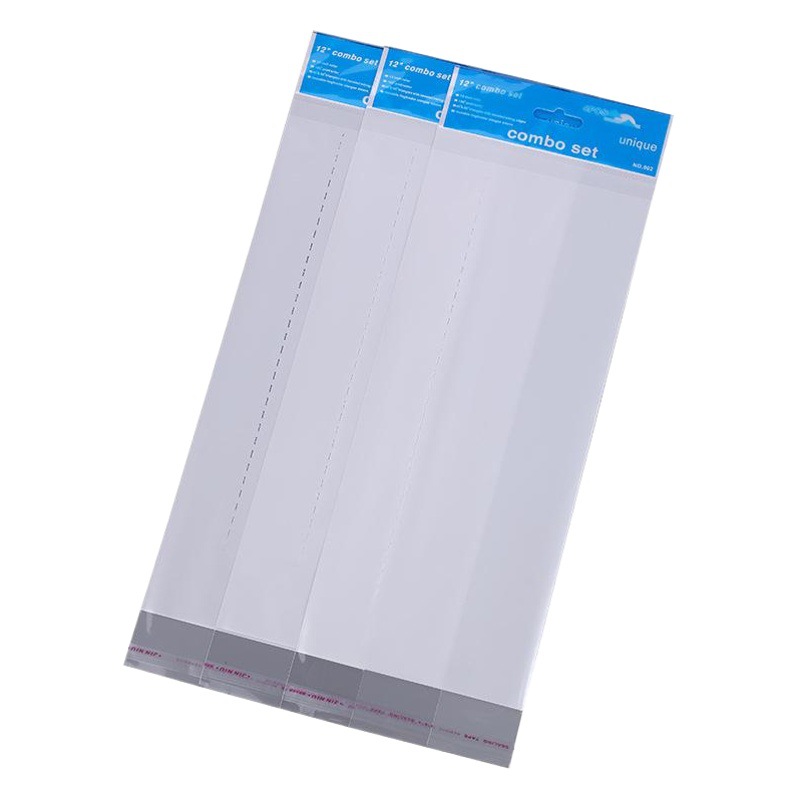 Factory Direct Supply of Sealing Plastic Student Ruler Bag Transparent Packaging Bag Seal Bag Opp Ziplock Bag Packaging