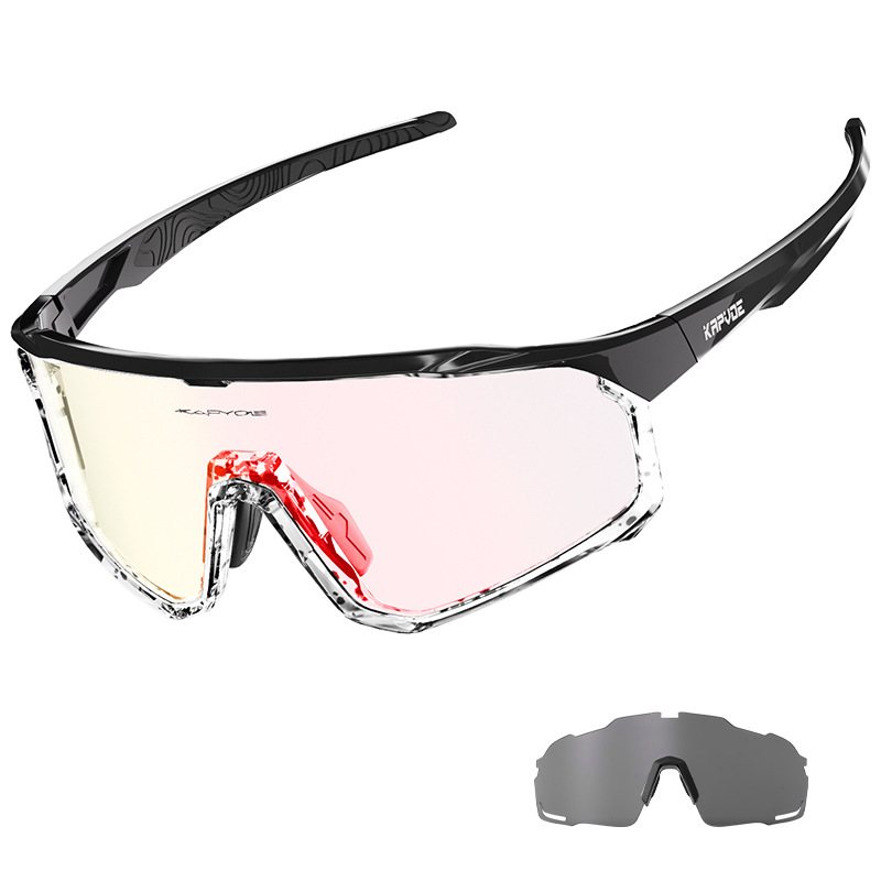 Picture of KAPVOE New Variable Color Riding Detachable Frame Wind-proof Sand Goggles for Men and Women Outdoor Sports Glasses
