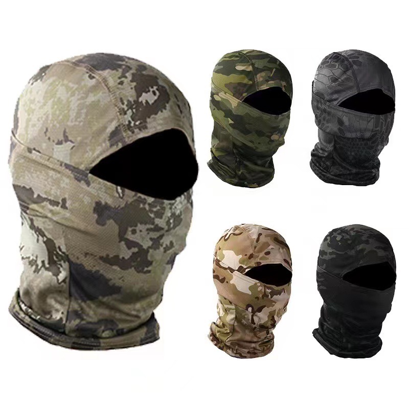 Picture of Cross-border for summer outdoor riding cover dust-proof sunscreen single hole breathable quick-drying scarf hood in stock wholesale