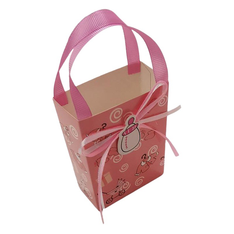 Cross-Border Export Small Handbag/Baby Birthday Gift Gift Packaging Return Gift Wedding Candy Box Bag Korean Style