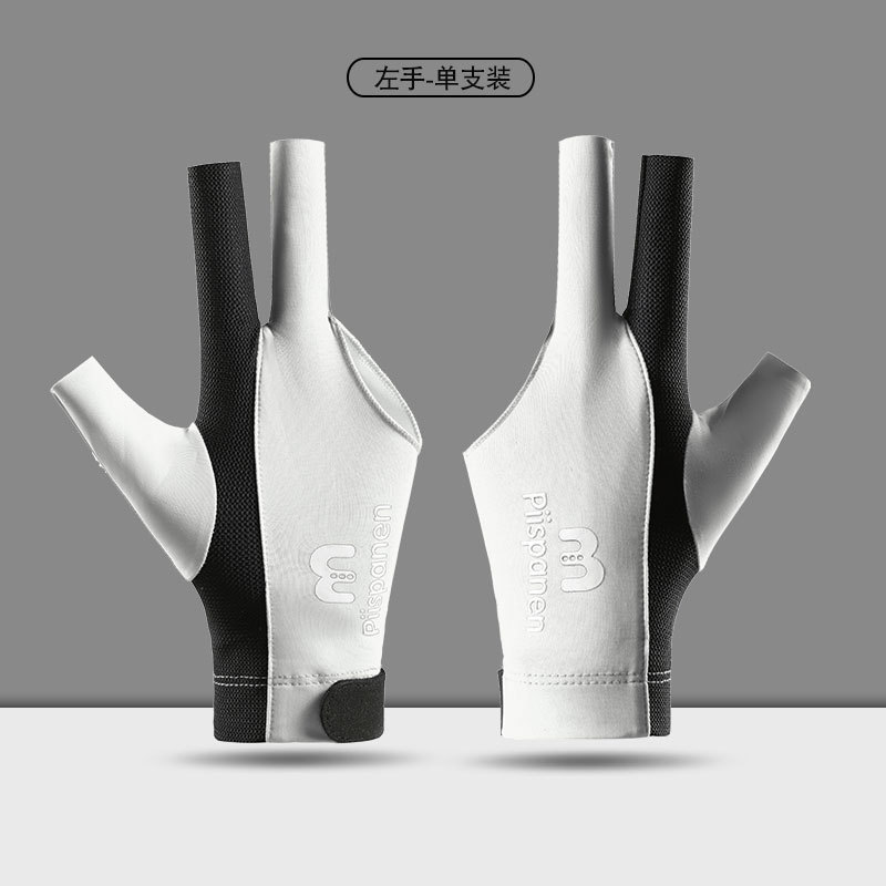 Picture of Professional Snooker Billiards Gloves Men's Leakage Three-Finger Ice Silk Breathable Non-Slip Left Hand Single Pool Gloves Women's T3