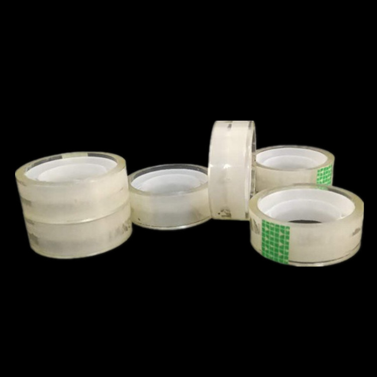 Office stationery small tape transparent tape wholesale student tape sealing tape white 1.5cm wide manufacturers