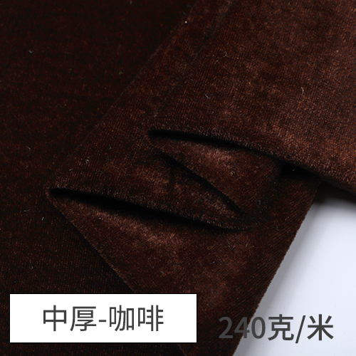 Picture of Golden Velvet Fabric Thickened Black Red Flannel Display Cloth Curtain Stall Stall Fabric Tablecloth Head