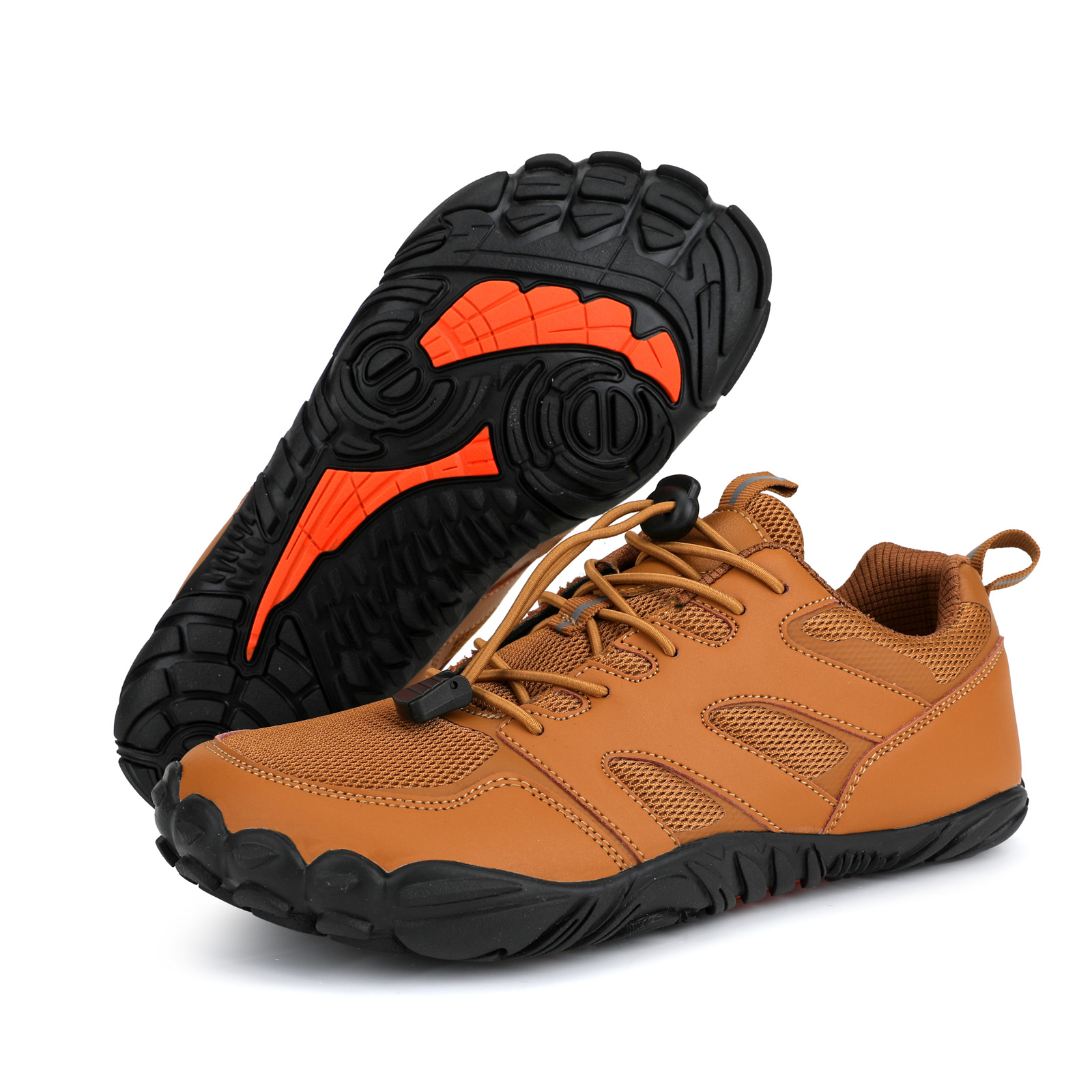 2024 New Arrival Lightweight Outdoor Rock Climbing Riding Men's Swimming Shoes Five Finger Mountaineering Casual Shoes Wading Breathable Four Seasons Shoes