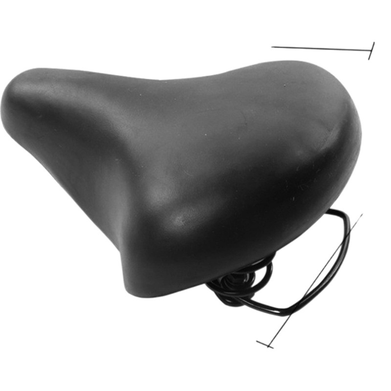 Princess Seat Bag Bicycle Saddle City Bicycle Saddle Bicycle Seat Spring Cushion Extra Wide Seat