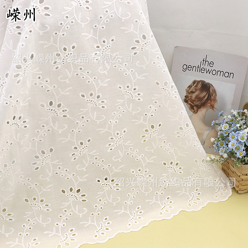Cotton Fabric with Bilateral Positioning for Clothing, Embroidery Fabric, Handmade DIY Camisole Dress Fabric, Cheongsam Fashion Fabric