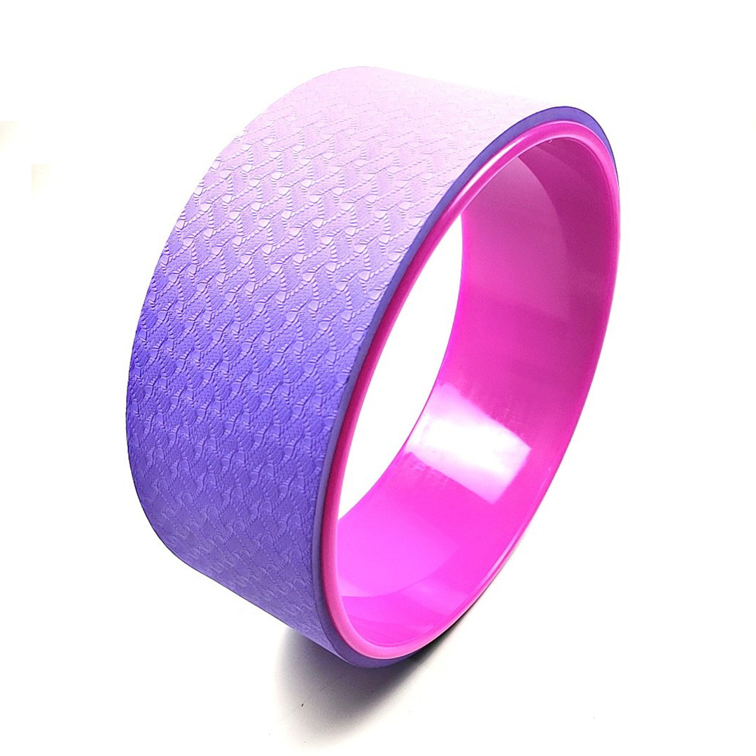 Picture of Upgraded 3D Floating EVA Yoga Wheel Back Curved Beauty Back Artifact Massage Roller Yoga Fitness Supplies