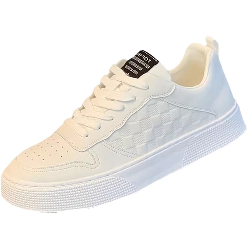 Panda color men's shoes summer breathable live board shoes men's casual leather shoes men's white shoes tide shoes men's wholesale
