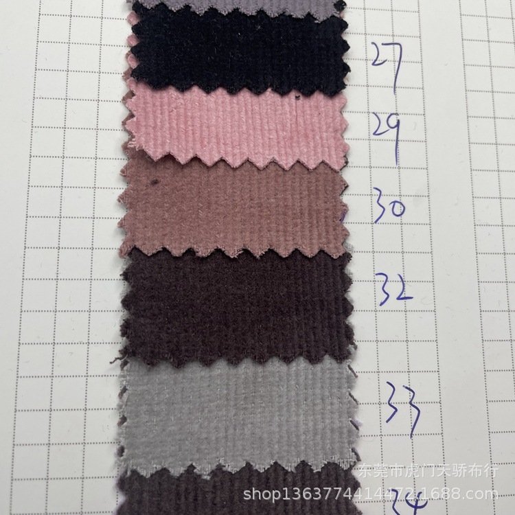Picture of In stock woven cotton elastic corduroy cotton 16 pit elastic corduroy casual clothing shoes and hats bags corduroy