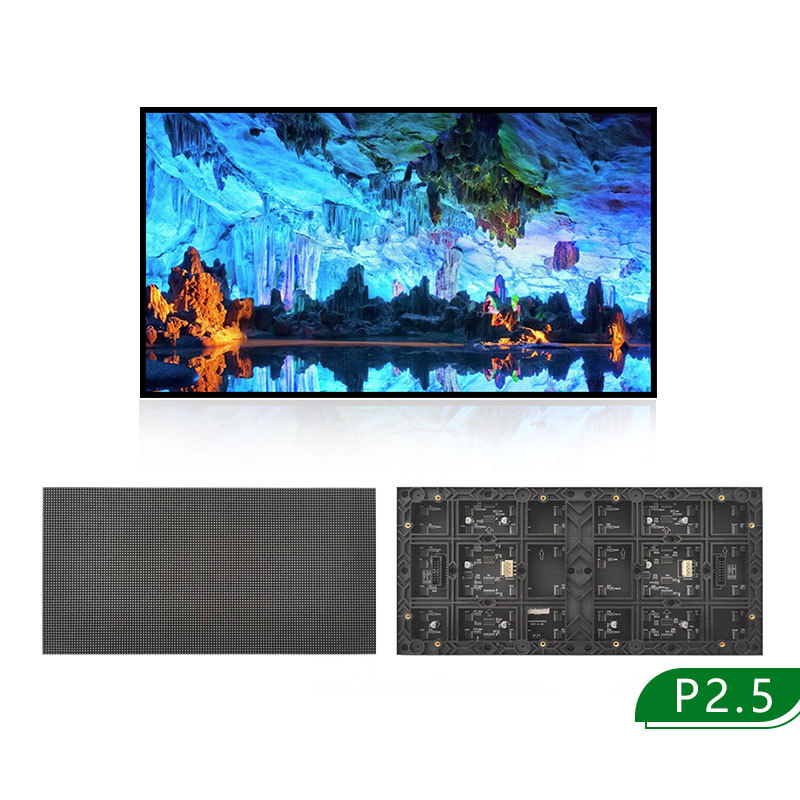 Picture of Cross-Border P2 Full-Color Led Display Screen for Schools, Indoor High-Brightness Large Screen, P2.5 Splicing Advertising Screen Display