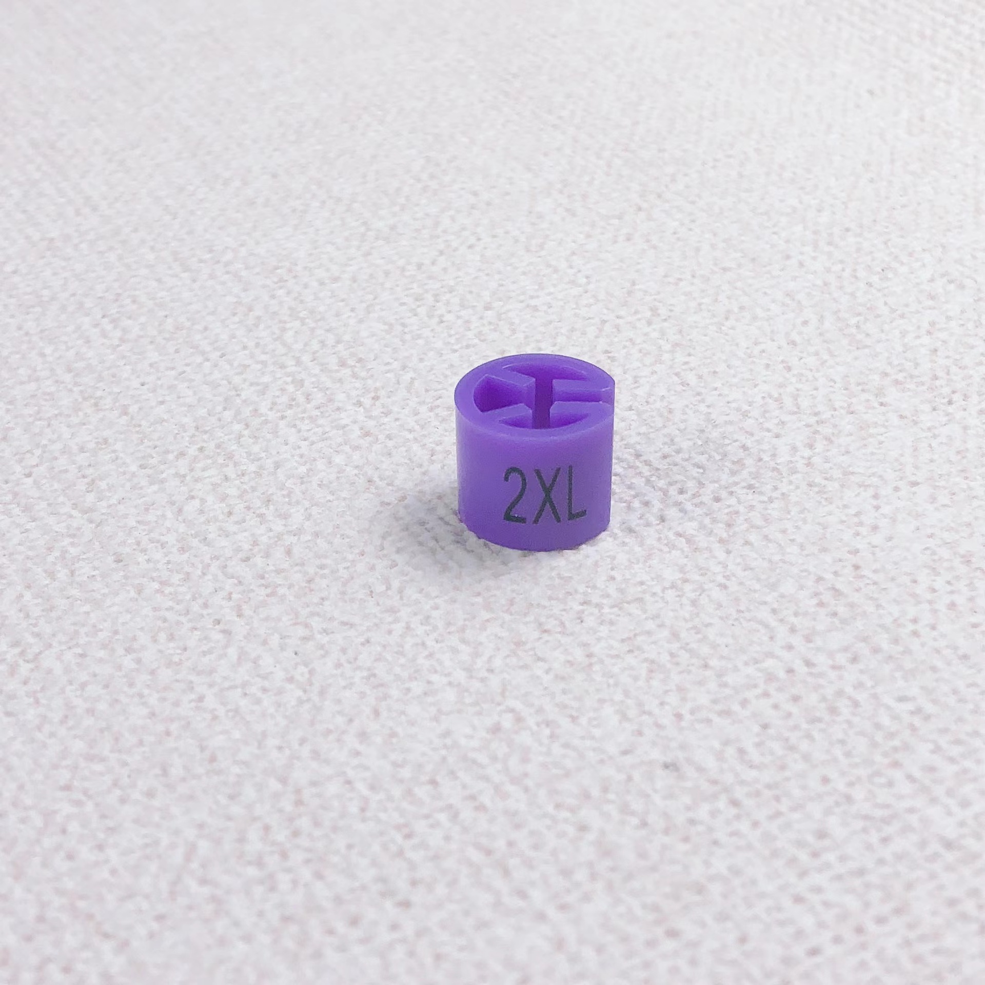 Picture of [Alphabet Size Buckle] Round Four-Tooth Size Circle Plastic Beads Adult Pants Size Grain Ready in Stock