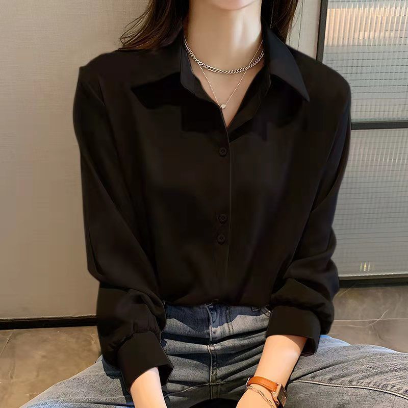 Picture of Shirt Women's 2025 Spring, Autumn and Summer New Style High-End Summer Loose French Outer Top White Shirt Trend