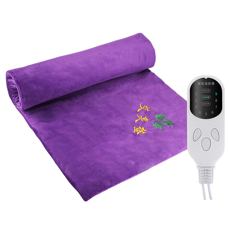 Picture of Electric heating moxibustion blanket fever moxa velvet mat whole body household warm body electric blanket Warm moxibustion moxa grass mat manufacturers wholesale