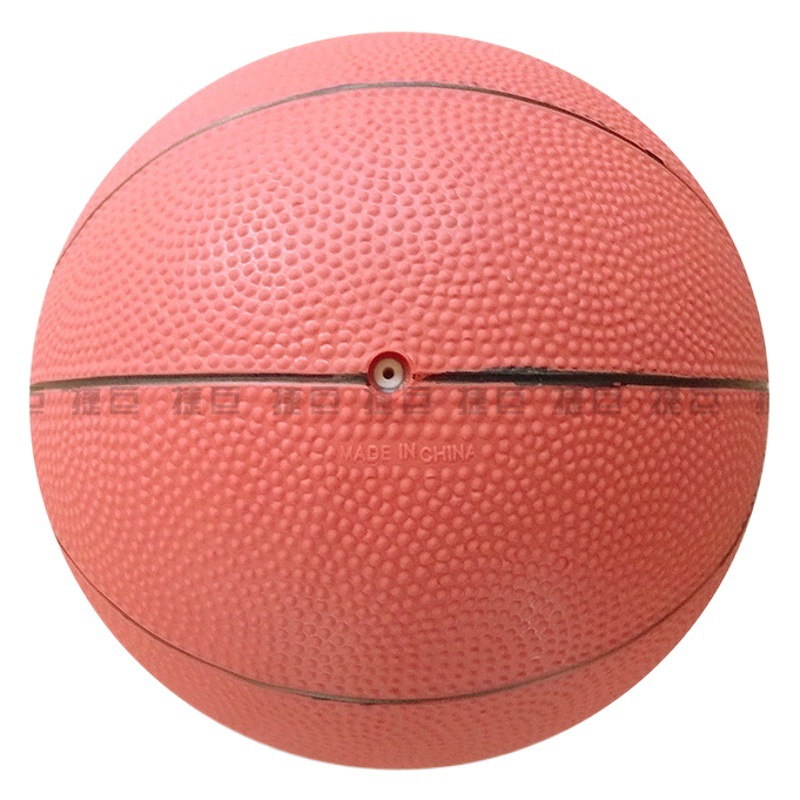 Picture of PVC inflatable toy small basketball elastic ball pat ball indoor 18cm3 children's thickened kindergarten soft ball