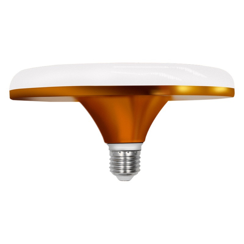 Led Bulb Bulb Tycoon Gold White Energy-Saving Flying Saucer Lamp Gold Flying Saucer Lamp Constant Current Drive Flying Saucer Lamp