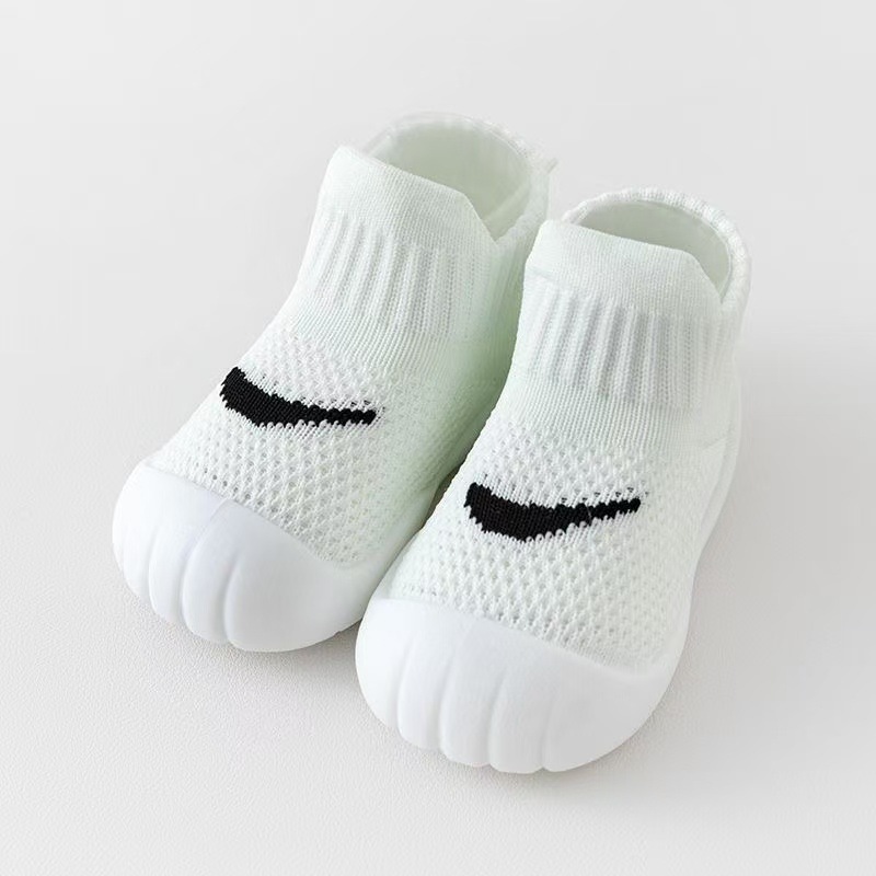 Picture of Spring and Autumn Baby Toddler Shoes, Soft Soles, Non-Slip, Men's and Women's Baby Shoes That Do Not Fall Off, 0-3 Years Old, Indoor Floor Shoes and Socks