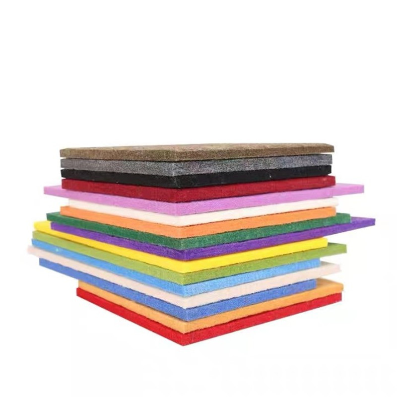 Picture of Cross-border supply Jiugongge felt wall board environmental protection sound insulation board polyester fiber sound-absorbing board acoustic art decorative wall