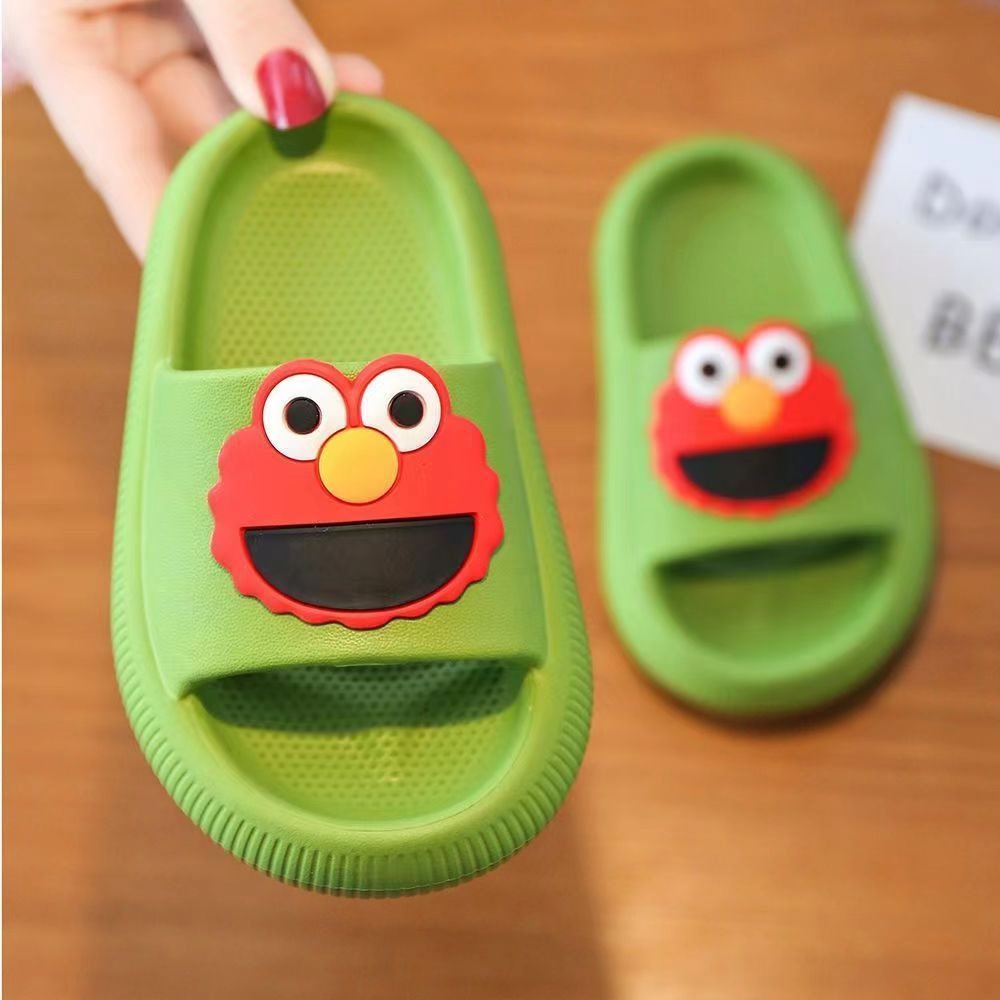 Children's slippers, summer Internet celebrity cartoon, cute, thickened, non-slip soft soles, children's and baby bathroom sandals at home