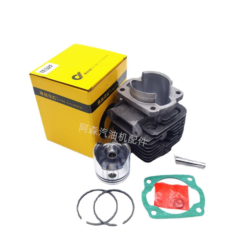 Picture of YD-78 Linhua large chain saw accessories cylinder assembly wind fire extinguisher snow blower 51 cylinder body 54 External magnetic cylinder liner