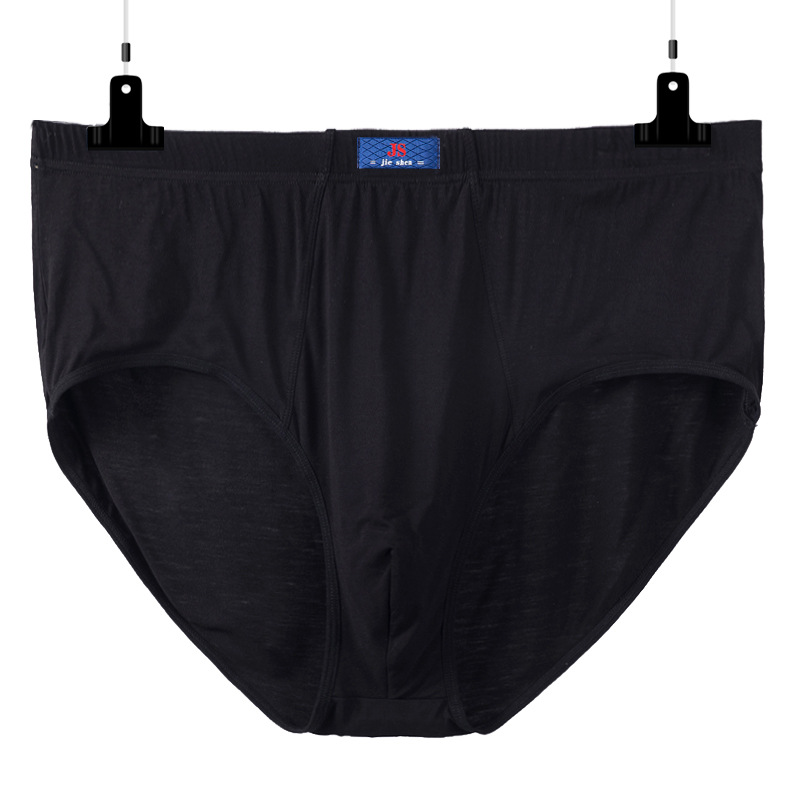Picture of Carefully Selected Summer Hot-Selling Men's High-Waist Briefs, Large Size Loose Fat Men's Plus Fat Large Underwear, Middle-Aged and Elderly Style