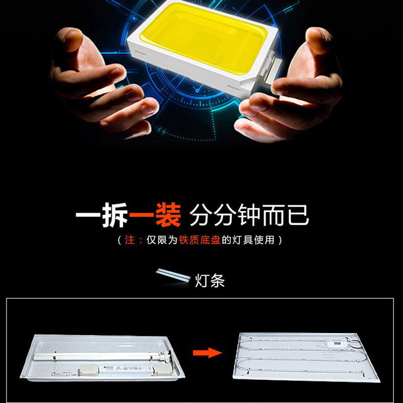Picture of FSL Foshan Lighting LED Ceiling Lamp Wick Light Source Module Retrofit Lamp Plate Ring Lamp 2D Tube Lamp Plate 24W