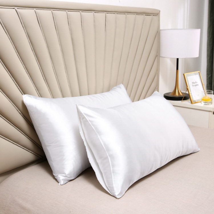 Picture of Factory Batch Cross-border AliExpress Silk Satin Ice Silk Satin pillowcase Single Imitation Silk pillowcase