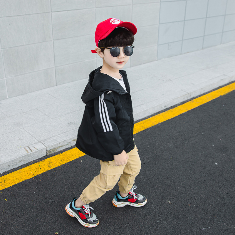 Picture of Boys' Jacket Autumn 2019 New Korean Jacket Children's Spring and Autumn Jacket Trendy Children's Clothing