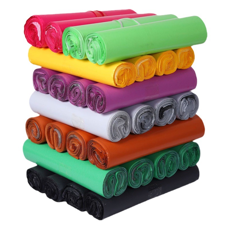 Brand New Material Thickness 11 Silk Express Packaging Bag Black and White E-Commerce Logistics Waterproof Packaging Bag Self-Sealing