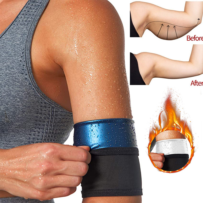 Amazon Sauna Body Shaping Sweat Arm Set Fitness Training Arm Binding Belt Fat-removing Exercise Sweat Smoldering Arm Belt