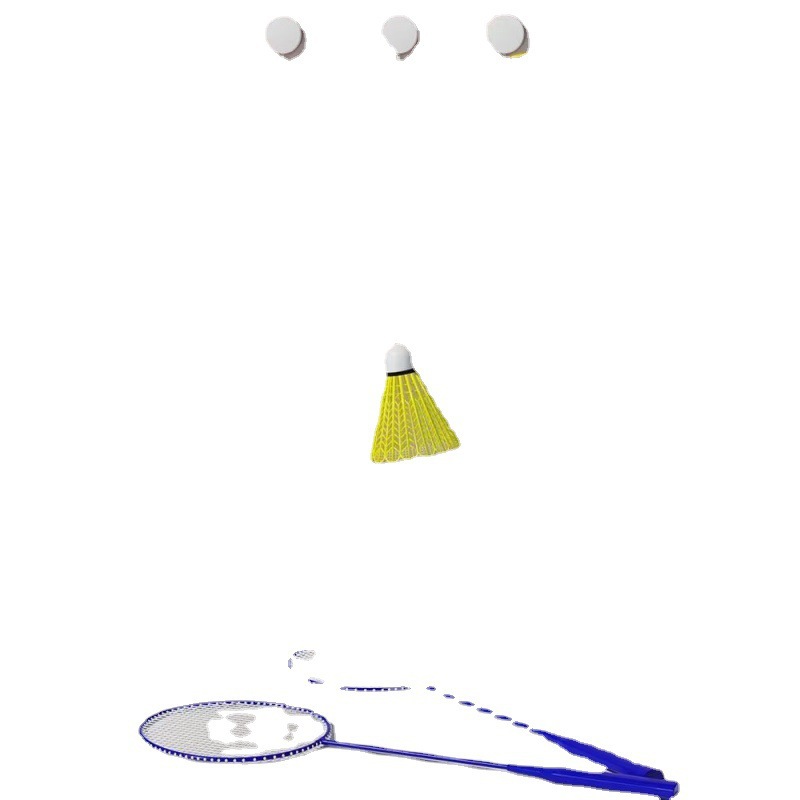 Picture of Badminton Training Device for Solo Practice with String Rebound Equipment for Self-Training at Home, Single-Player Self-Training with Light-Up Feature