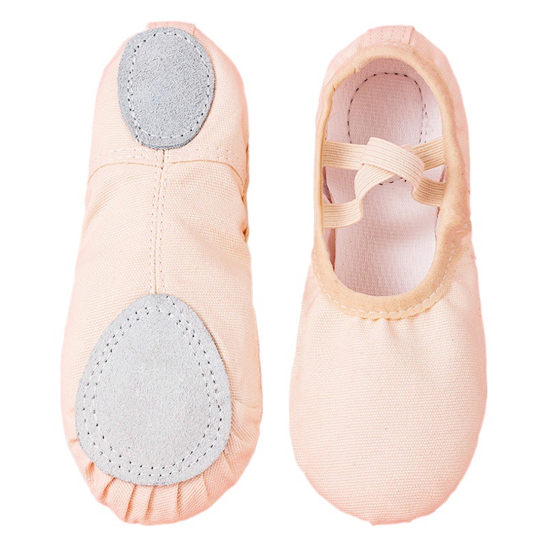 Skin Color Dance Shoes Women's Children's Soft Sole Practice Shoes Adult Body Shape Art Test Dancing Shoes Classical Dance Chinese Dance Ballet