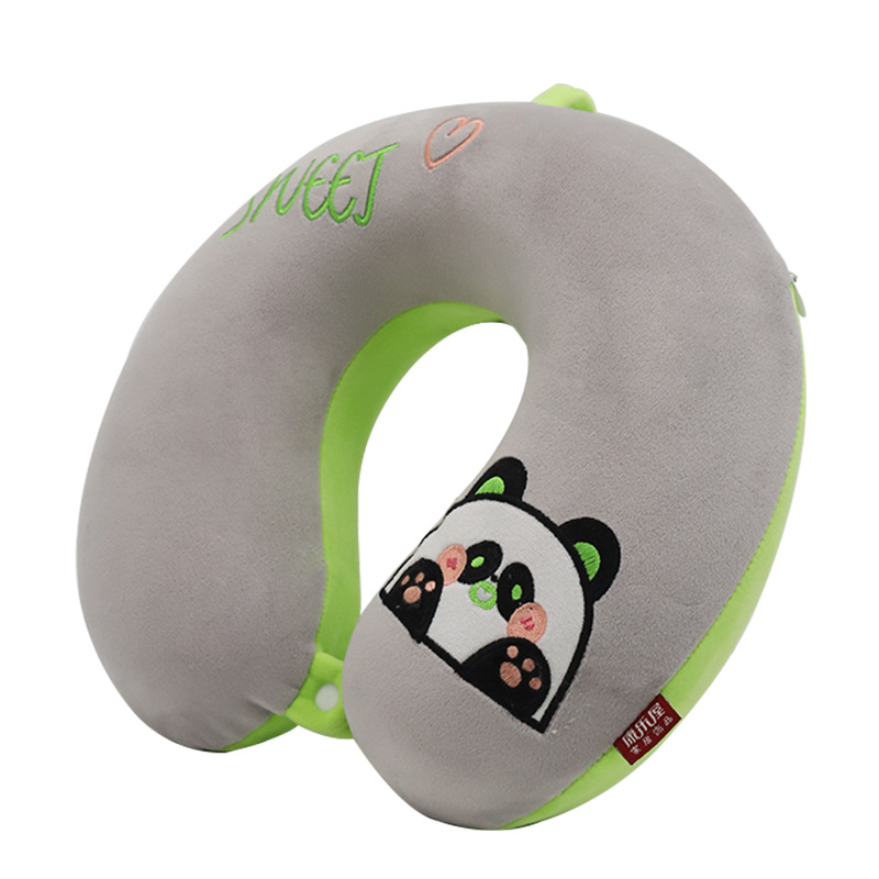 Picture of Cartoon animal slow rebound memory cotton U-shaped pillow leisure house office travel neck pillow neck pillow U-shaped pillow wholesale