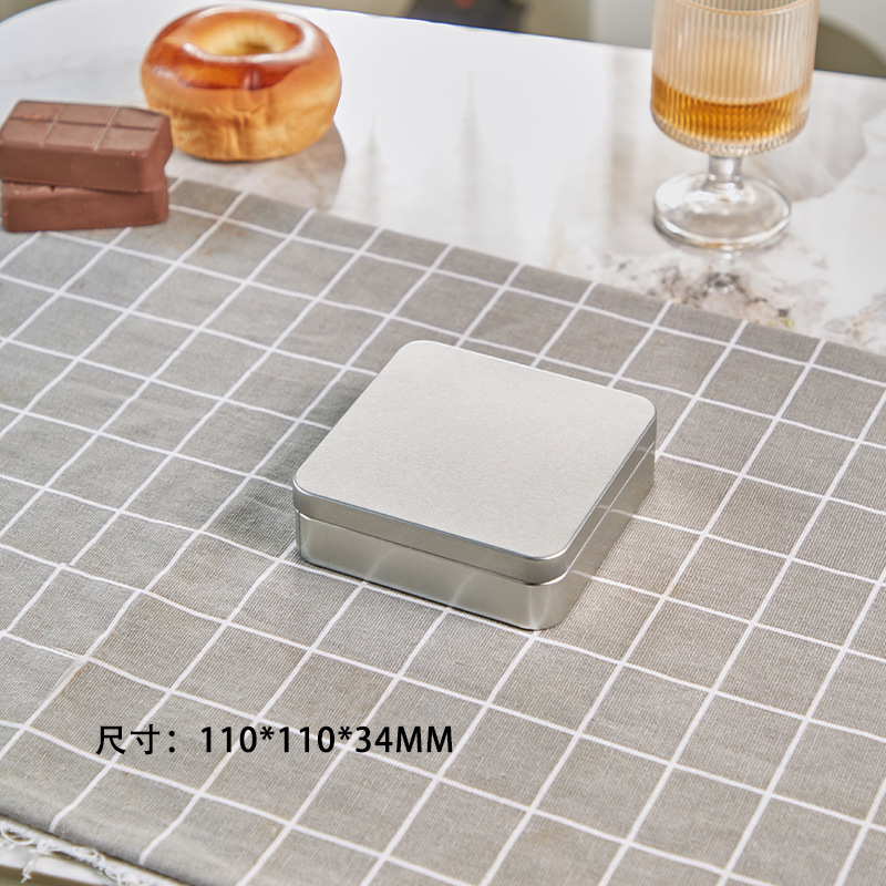 Picture of Hardware tools storage box needle thread screw banknote change photo card book chess and card iron box can be printed plus Neto