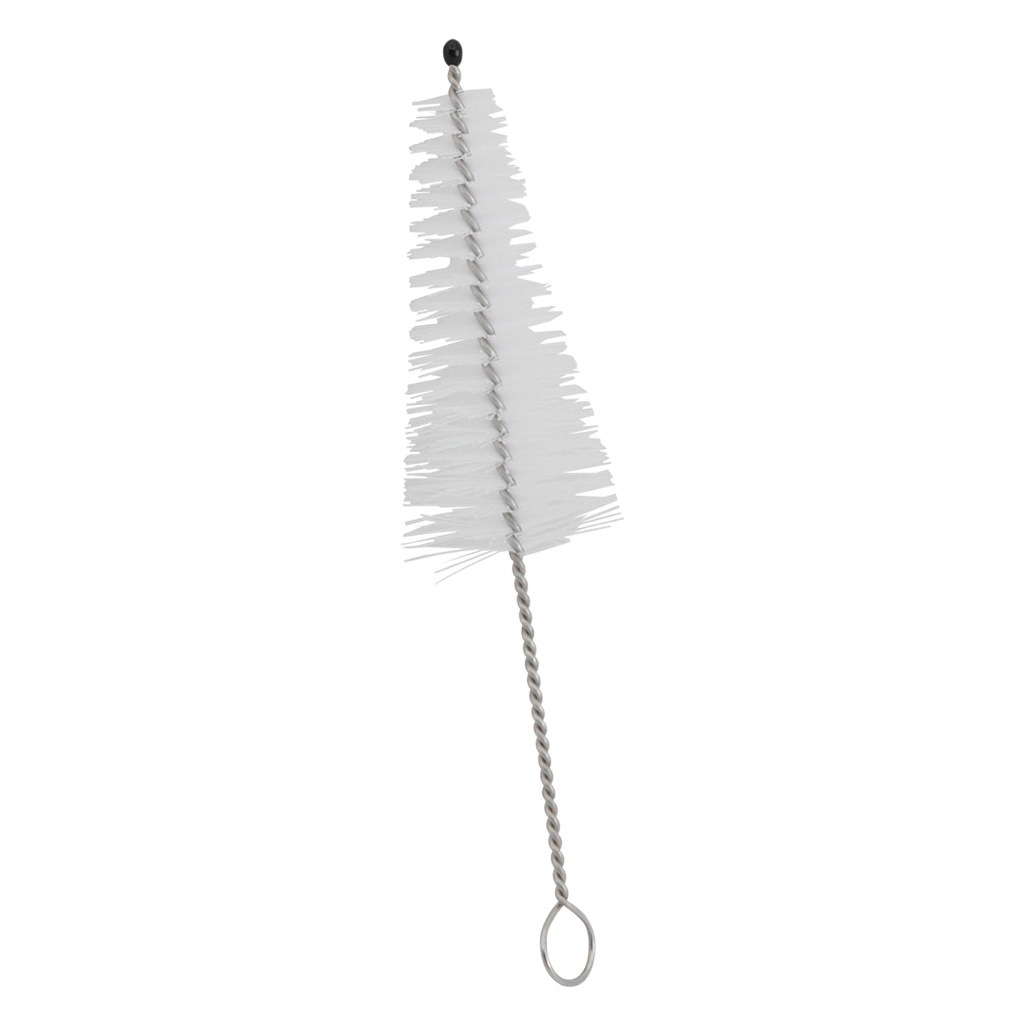 Brass instrument small size number mouth cleaning brush natural bristle number mouth brush white rod soft bristle cleaning brush mouthpiece brush