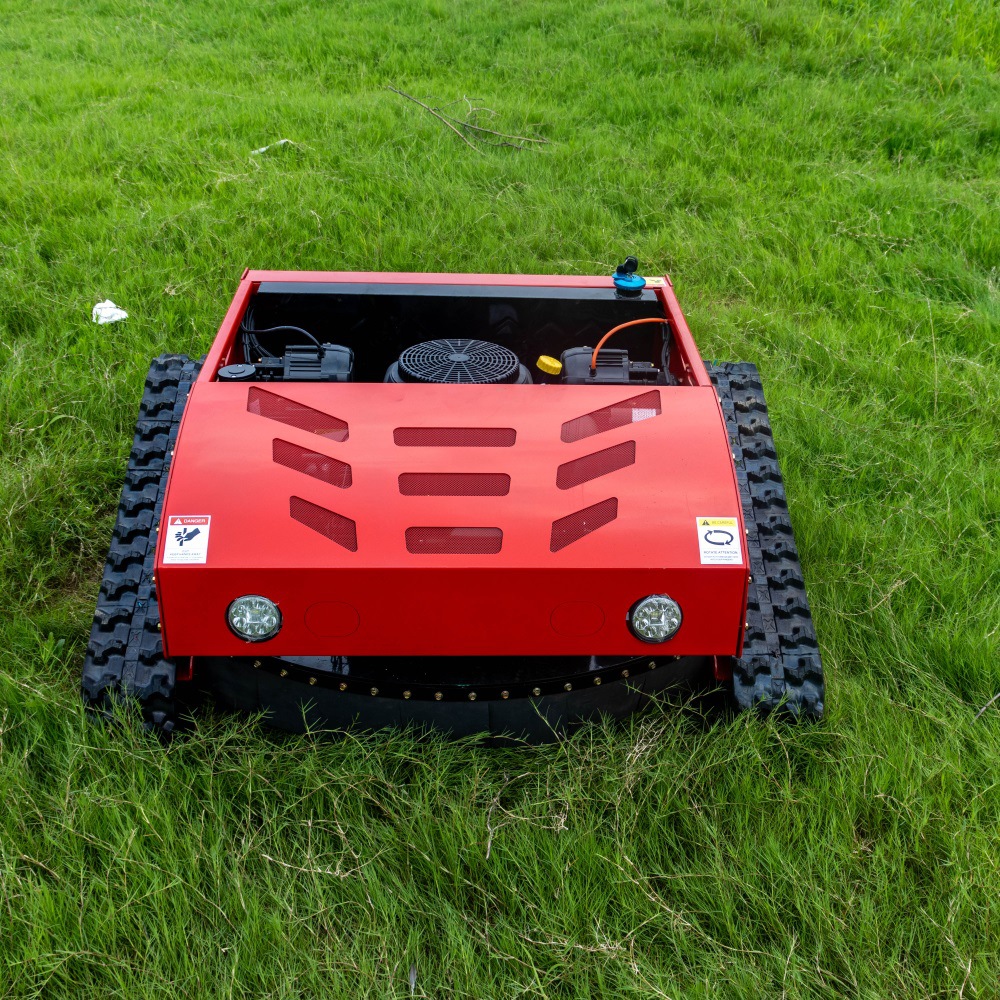Picture of Source Manufacturer Remote Control Lawn Mower Robotic Lawnmower Ht800 Crawler Agricultural Weeding Machine