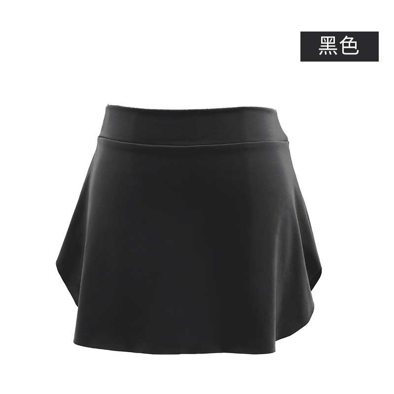 Picture of Ballet Practice Skirt Adult's Stretch Waist Skirt Teacher's Dance Skirt Practice Dress Women's Short Skirt Body Skirt