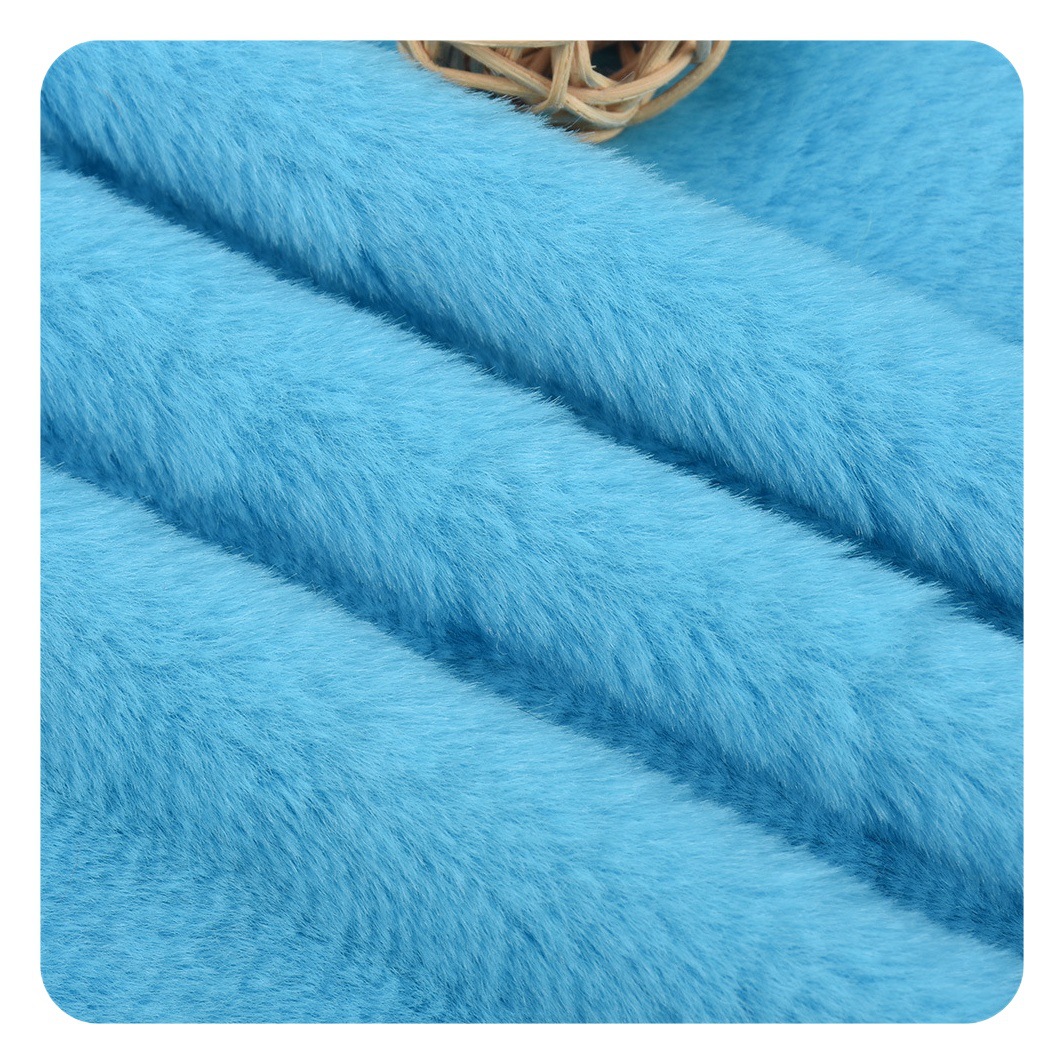 10 Fur Bunny Fur Fabric Bunny Velvet Jade Rabbit Fur Imitation Rabbit Fur Clothing Outwear Shoe Material Luggage Plush Toy Fabric