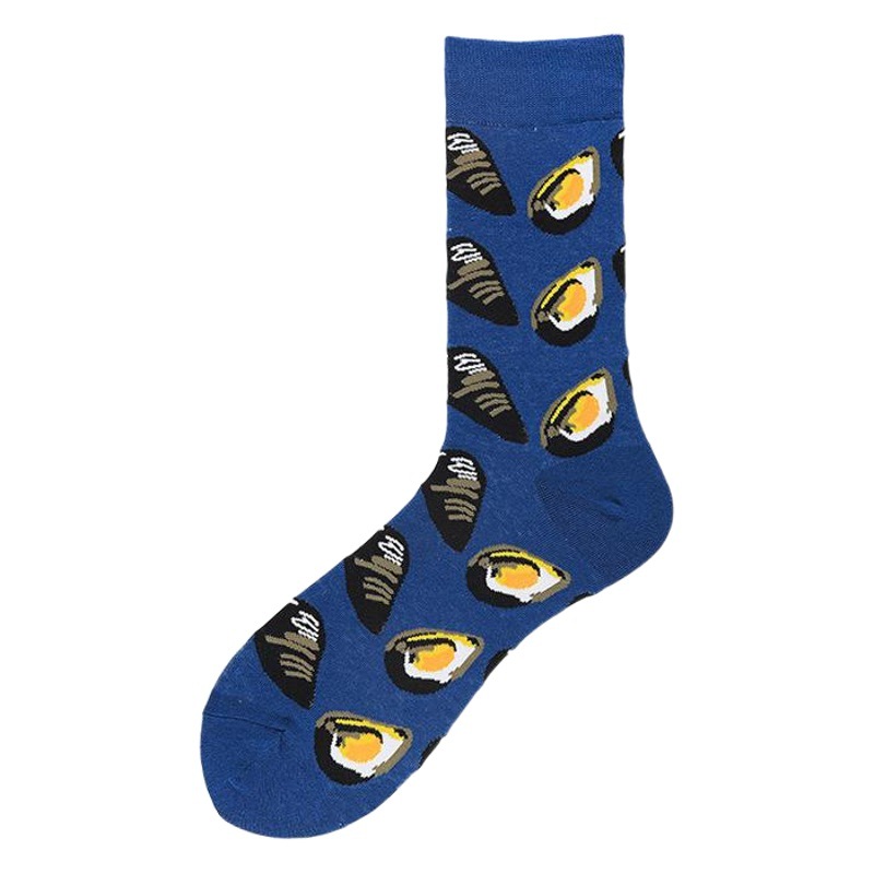 Spot cross-border autumn and winter new animal series pattern cotton men's socks personalized tide socks wholesale