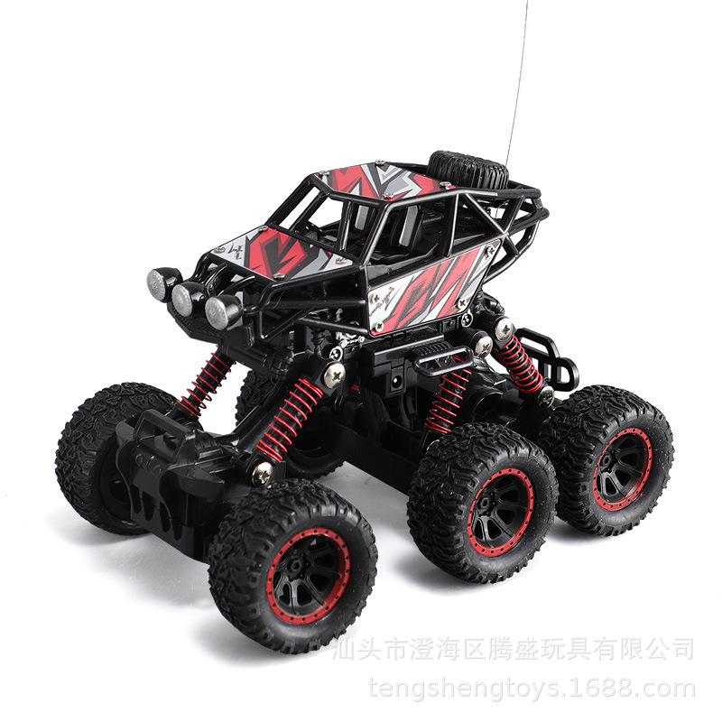 Picture of Alloy Climbing Bike Mountain Bigfoot Six-wheel Remote Control Alloy Car Off-road Alloy Children's Toy Car Boy's Toy