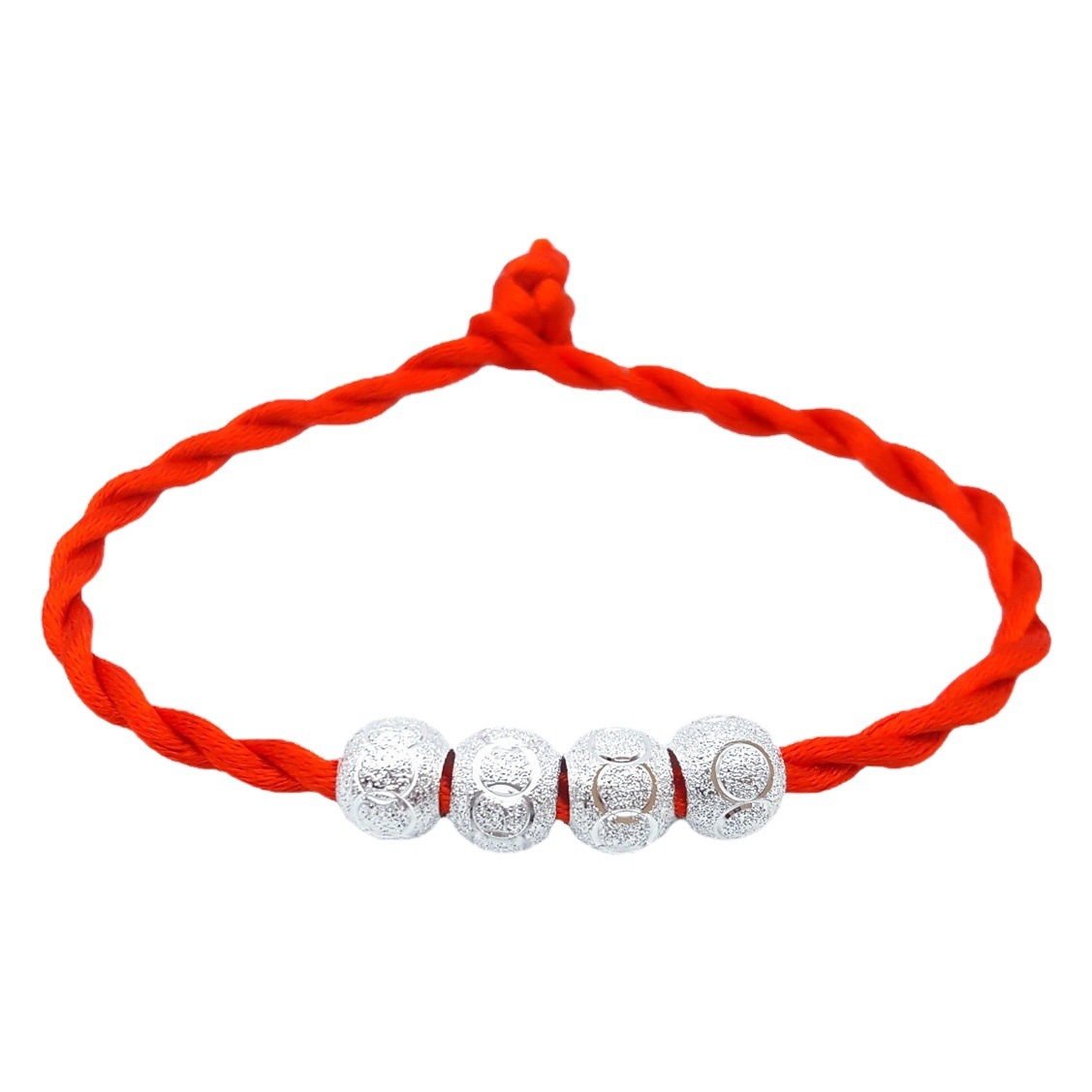 Ethnic Red Rope Bracelet Bracelet Stall Supply Shop Yiwu Handmade Jewelry New Year Gift Couple
