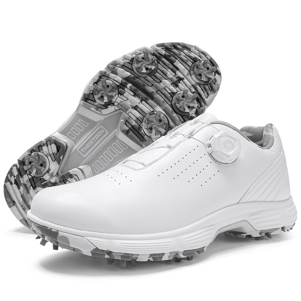 Thestron Men's Golf Shoes Cross-Border Large Size 39-49 Professional Anti-Slip Golf Sports Training